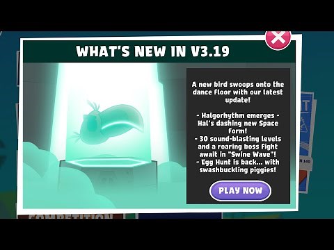 Angry Birds Reloaded Swine Wave Update + Playable Halgorhythm A.K.A Space Hal (V3.19)