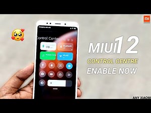 Official MIUI 12 Control Centre Enable on Any Xiaomi Phone | MIUI 12 Control Centre