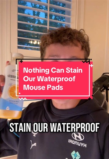 Mouse Pads: Erase Stains with Waterproof Technology