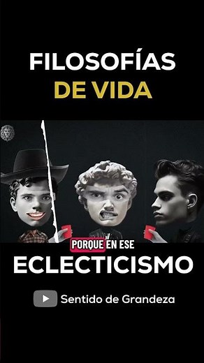 ¿Cómo es el ecléctico? 🙂‍↔️🧠 #filosofia #desarrollopersonal #reflexionesdeldia