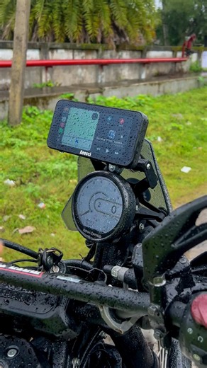 Aoocci C6 Pro in Rainy Condition | Aoocci C3 Pro Rain Test #aoocci #carplay #navigation #bike #rain