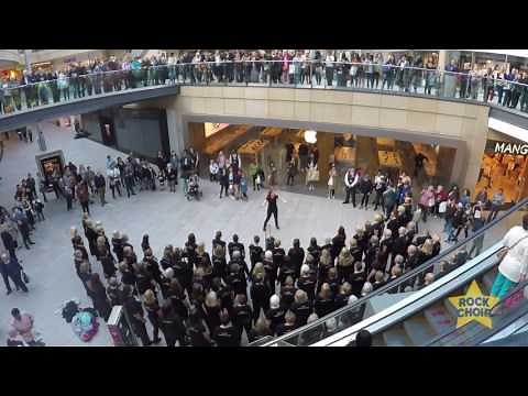 Rock Choir Flashmob at Trinity Leeds