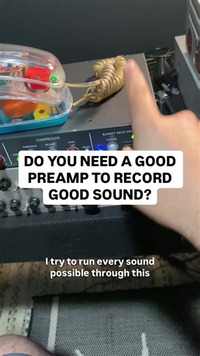 Do You Need a Good Preamplifier for Quality Sound Recording?
