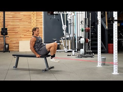 Seated Banded Hamstring Curl