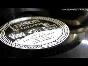 Edison's Diamond Disk Record Player