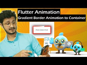 Flutter Animation - Apply gradient animation to widget - Animated Container Border