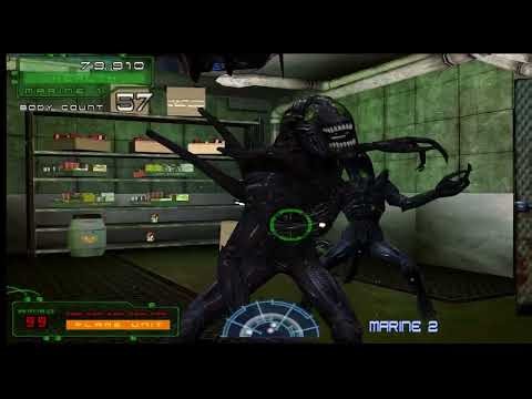 Aliens Extermination arcade, using Teknoparrot and Sinden light Gun