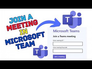 How to Join a Meeting in Microsoft Teams