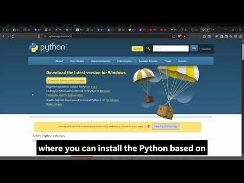 1.4 Steps to install python application