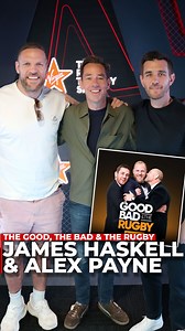 5.5K views · 15 reactions | James Haskell: Keeping The Good, The Bad and The Rugby podcast authentic!  | Virgin Radio UK | Facebook