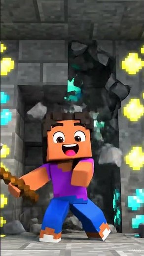 Minecraft Cartoon Adventure: The Diamond Quest