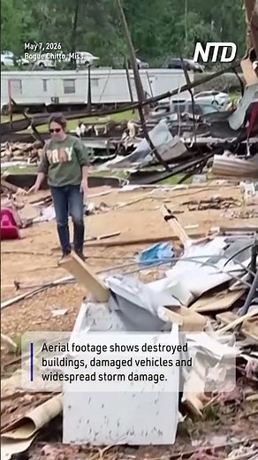 Tornadoes Tear Through Mississippi, Damaging Hundreds of Homes