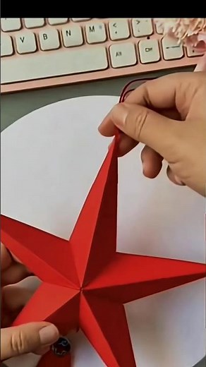 Diy paper star lantern | paper craft tutorial | lantern # ‪@PKCRAFTSTATION‬ #shorts