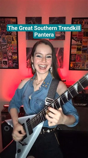 Pantera's "The Great Southern Trendkill" Guitar Solo #shorts #pantera #guitar