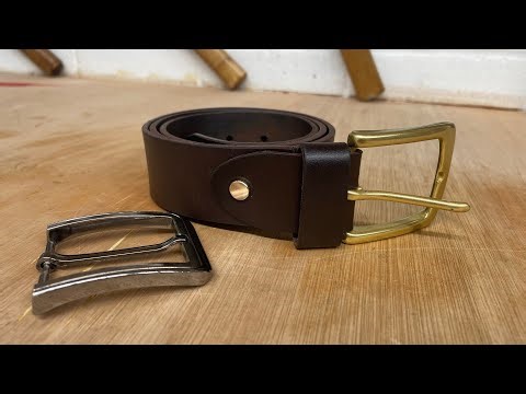 How to Change / Fix a Belt Buckle