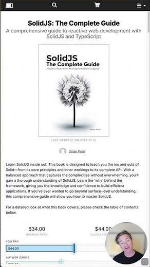 SolidJS | The Complete Guide #books #ebooks #SolidJS
