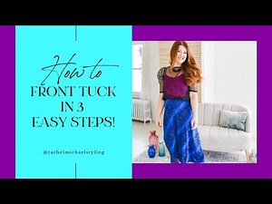 How to do a front tuck in 3 easy steps