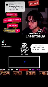 29K views · 362 reactions | Antes había subido esta última batalla un poco recortada, pero ahora, les dejé más de cómo fue que se terminó este hermoso momento  Mis redes: https://linkfly.to/30108m14Yaf #sans #undertale #videojuegos | Gameshunterx | Facebook