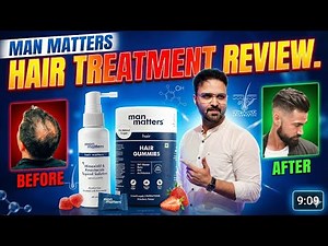Man matters hair treatment honest review. Is it better then Traya hair treatment?