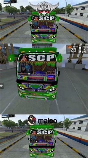 New SCP bussid in bus simulator indonesia game in bus simulator indonesia game