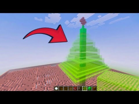 I Built a Giant Christmas Tree in Minecraft Bedrock