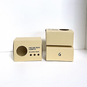 [Hot Item] Eco-Friendly Custom Logo Kraft Soap Packaging Box