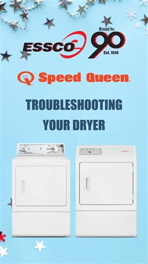 Essco Barbados on Instagram: "Is your dryer not working how it is supposed to? Then here are a few troubleshooting tips to ensure your dryer is working its best. Video Credit: Speed Queen ESSCO is the home of Speed Queen. We supply, install, service, and provide parts. For more information on our Speed Queen laundry appliances, contact our Appliance Specialist at: 📞 PBX: 537-0790 EXT. 1013 or EXT. 1015 📱 (246) 256-6485 ✉️ vharper@electricsales.com ✉️ sbatson@electricsales.com"