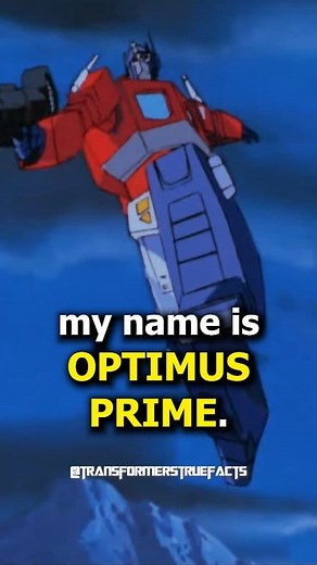 MY NAME IS OPTIMUS PRIME🔥 Our hero 🙌 Peter Cullen the voice of power. Transformers True Facts 💯💯💯💯💯💯💯💯💯 #optimusprime #petercullen #TransformersRiseOfTheBeasts #transformers #transformersg1 #transformerstruefacts #nostalgia #transformersedit #facts #autobots #facebookreels #voiceactor #transformersmovie #Hero #Prime | Transformers True Facts