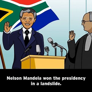 Nelson Mandela became a symbol of the anti-apartheid movement throughout his 27 years in prison, and he was released #OnThisDay in 1990. Learn more about Mandela's life and his fight for justice on BrainPOP: https://brnpop.co/373OYDn #NelsonMandela #BlackHistoryMonth #BHM | BrainPOP