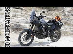 30 modifications I made to upgrade my stock Yamaha Tenere 700