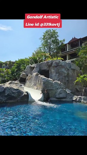 Exciting Water Park Scenes: Thrilling Slides Experience