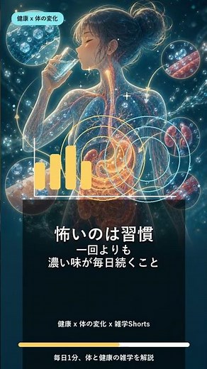 塩分をとりすぎると体はこうなる #健康 #雑学