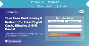 PrizeRebel Review 2026: Legit or Scam? (Full Guide   Tips)