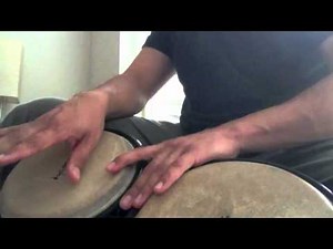 How to play the bongos (martillo play along)