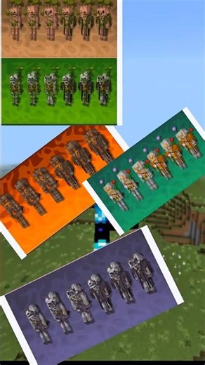 BETTER SKELETONS MOD IN #minecraft #mods #game
