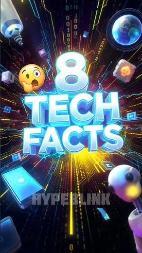 8 Crazy Tech Facts You Never Knew 😱 | Amazing Technology Facts