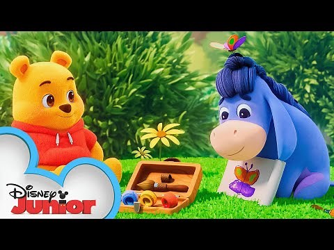 Playdate with Winnie the Pooh | Eeyore and the Paint Set 🎨| Episode 6 | ‪@disneyjr‬