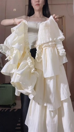 From Fabric to Fairytale ✨ Watch This Stunning Dress Transformation!