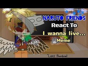 Naruto friends react to "Meme" || +Sakura +Sasuke || Naruto angst || Gacha Club ||