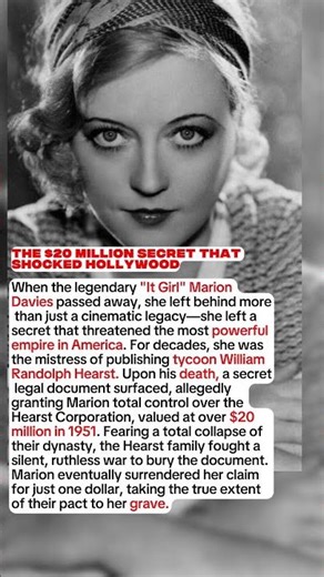 The $20 Million Secret That Shocked Hollywood