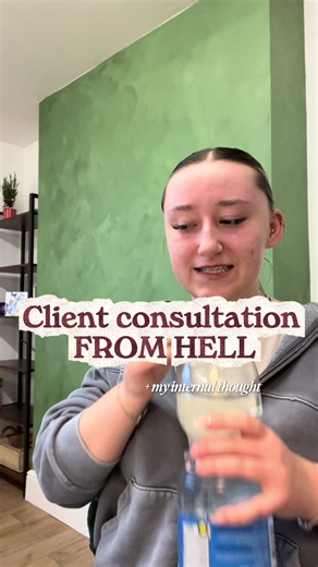 This one didn’t go to plan 😬 #nightmareclient #clientconsultation #fyp #client #nails @katyhaywardd @the.refinerystudio