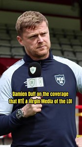 4.4K views · 66 reactions | Ahead of Shelbourne vs St Patrick's Athletic live on Virgin Media on Friday evening, Damien Duff spoke to us about how Virgin and RTE are crucial for growing the game in Ireland, to showcase players talents in the league of Ireland. #DamienDuff #Shelbourne #shels #leagueofireland #football #irishfootball #Irelandfootball | Irish Football Fan TV | Facebook