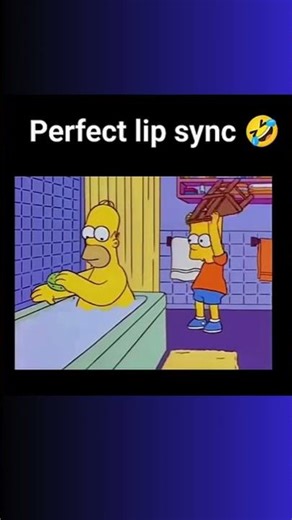 Perfect lip sync LOL!. #cartoon #memes #simpsons #despacito