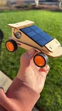DIY Solar Car – School Science Project #Shorts #USA #DIYSchoolScienceproject