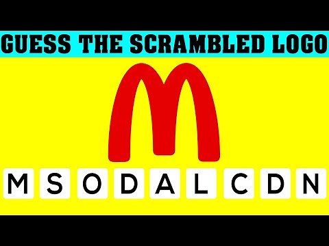 Guess the Logo - Scrambled Brands Logo Quiz