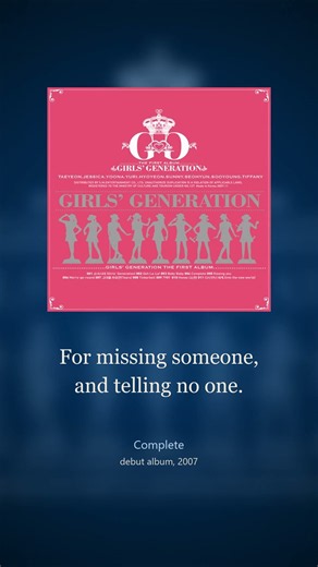 A Girls' Generation ballad for missing someone | Complete