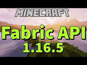 Fabric 1.16.5 Minecraft - How to Download and install Fabric Mod Loader 1.16.5 (For Windows)