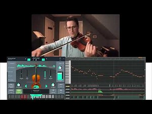 SWAM Violin v3 mockup: Autumn Leaves