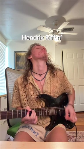 rifffin’ #hendrix #lawnmowers #guitarplayer | guitar
