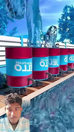 How to make a jello pool 😱 #facts #infoknow #funfacts #shorts